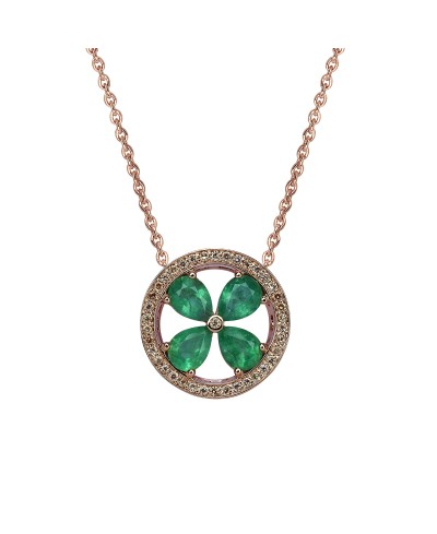 Collier collection jeton ronde