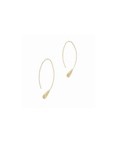 Boucles d'oreilles forme longue goutte