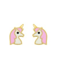 Boucle d'oreille licorne