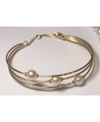 Bracelet trois perles