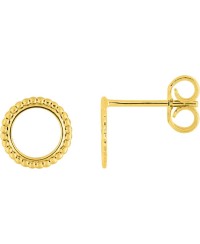 Boucles d'oreilles cerclées