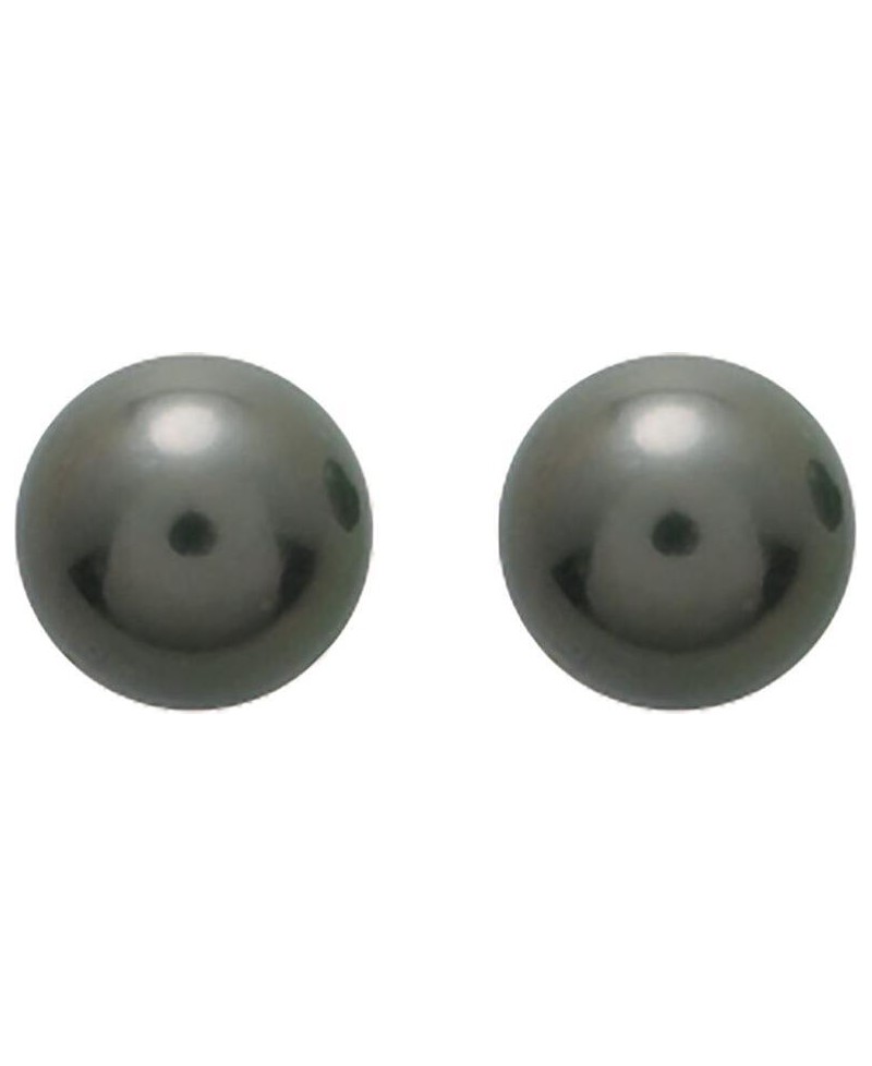 Boucles d'oreilles puce perle de Tahiti