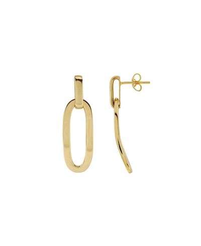 Boucles d'oreilles maille ovale