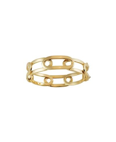 Bracelet Jonc mailles ovales,