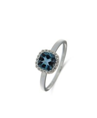 Bague topaze blue london