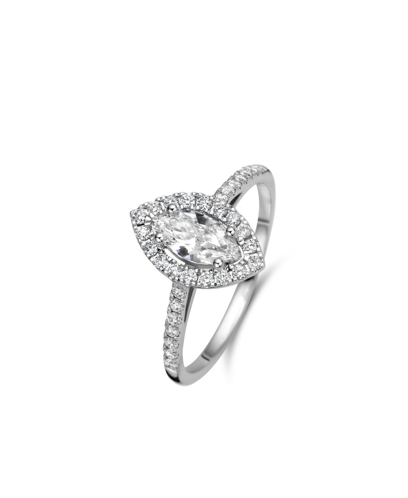 Bague Diamant taille marquise