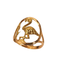 Bague Flamant Rose