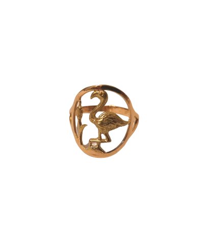 Bague Flamant Rose