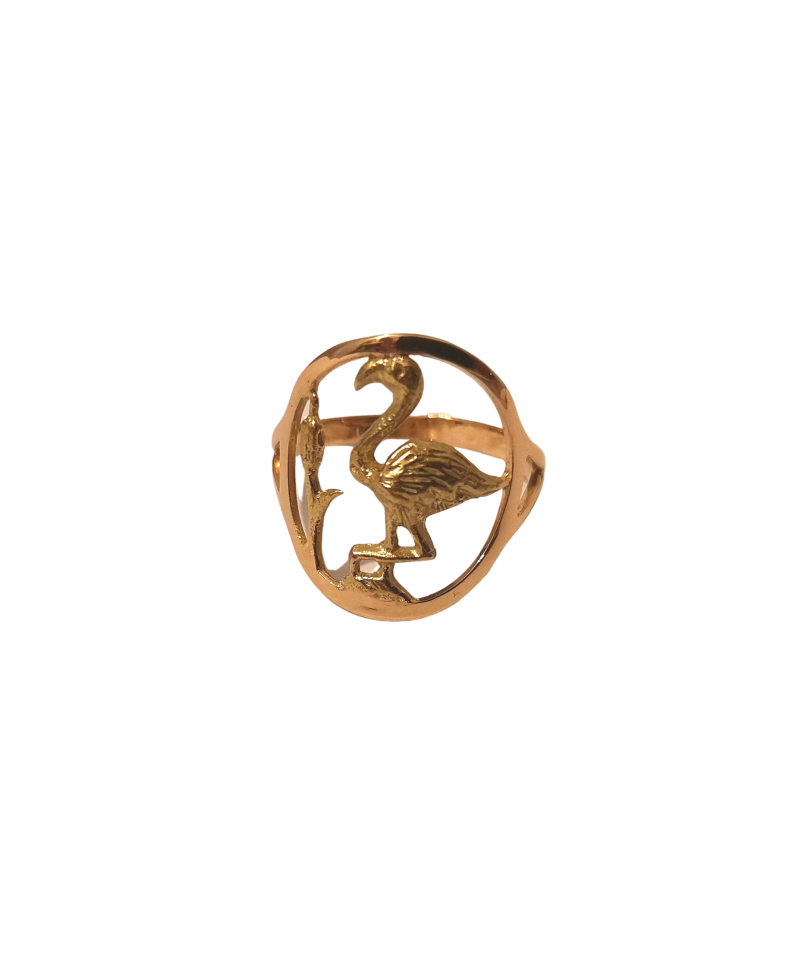 Bague Flamant Rose