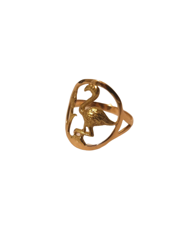 Bague Flamant Rose