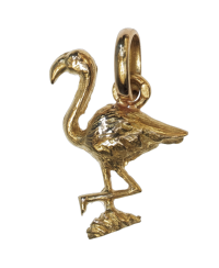 Pendentif Flamant Rose