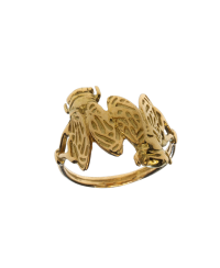 Bague Cigale double