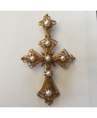 Croix Provençale Perles
