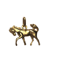 Pendentif cheval