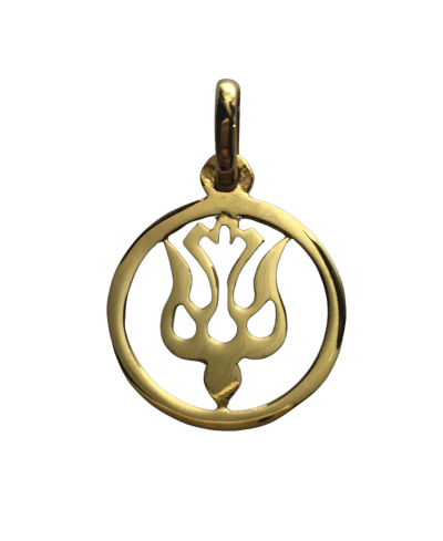 Pendentif colombe moderne  cerclé