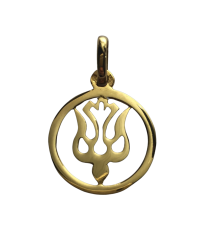 Pendentif colombe moderne  cerclé