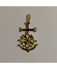 Croix de Camargue avec croix Occitane