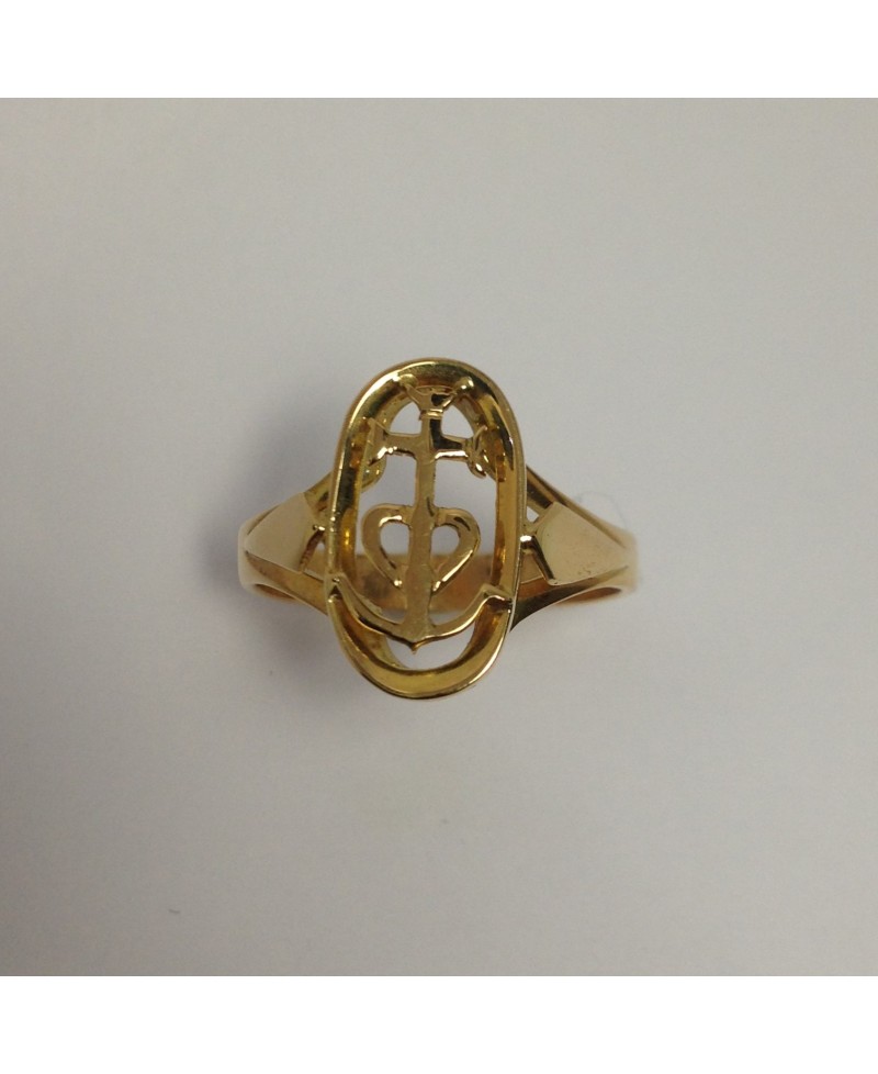Bague croix de Camargue