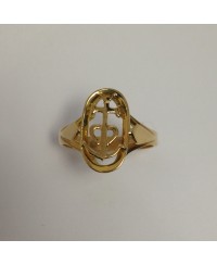 Bague croix de Camargue