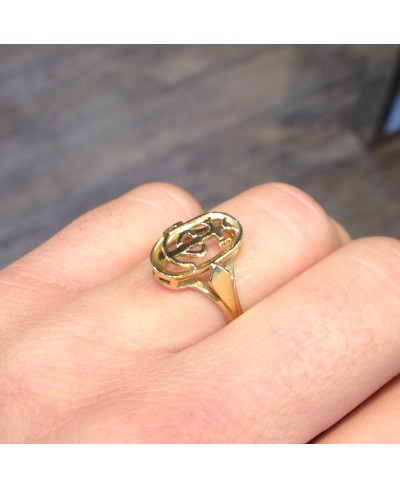 Bague croix de Camargue