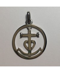 Croix de Camargue cerclé