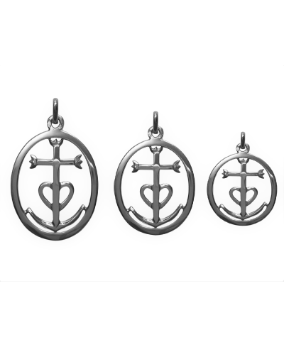 Croix de Camargue cerclé