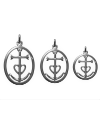 Croix de Camargue cerclé