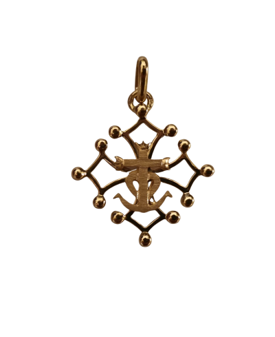 Croix Occitane avec croix de camargue