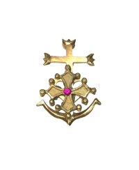 Croix de Camargue avec croix Occitane