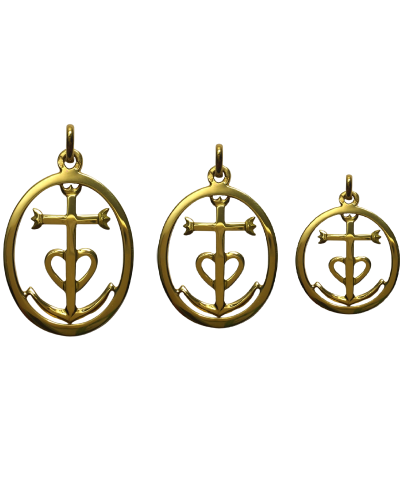 Croix de Camargue cerclé