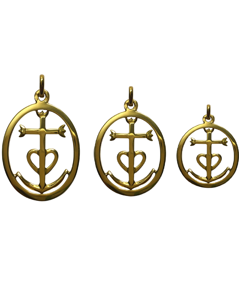 Croix de Camargue cerclé