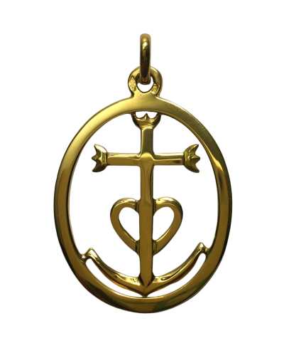 Croix de Camargue cerclé