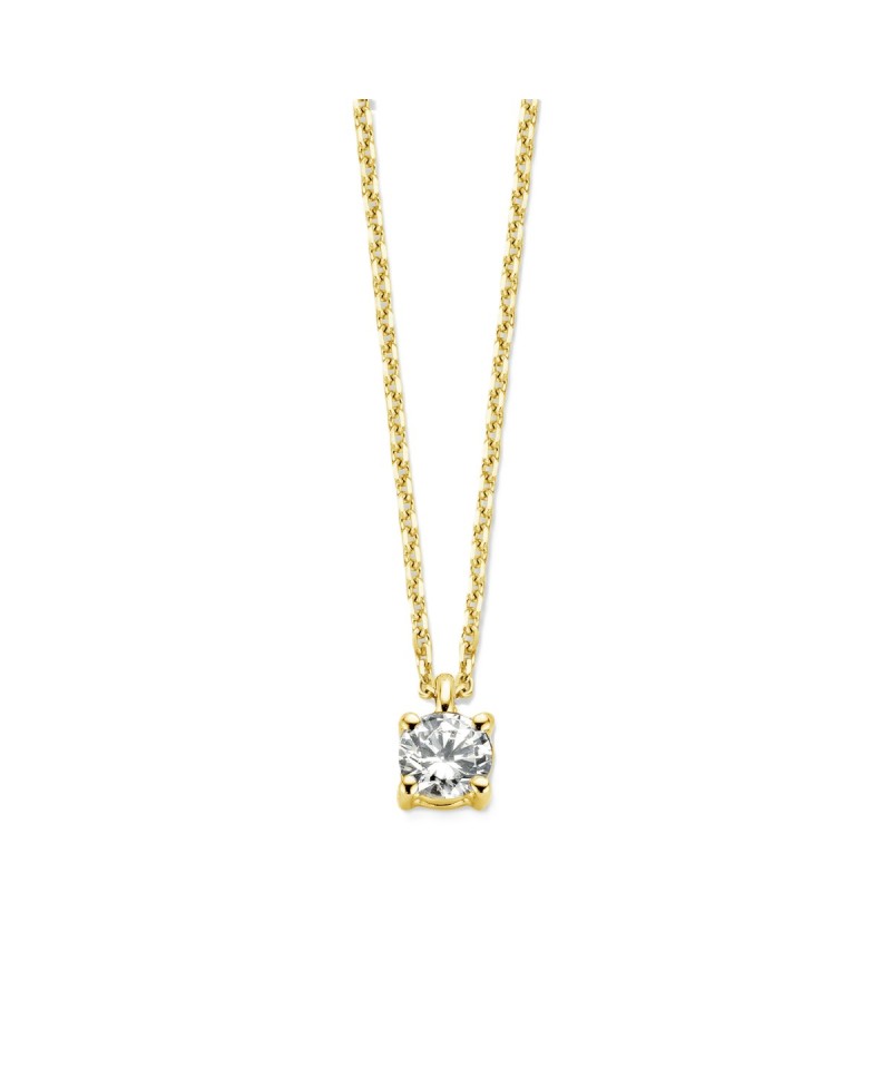 Pendentif diamant 4 griffes