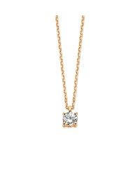 Pendentif diamant 4 griffes