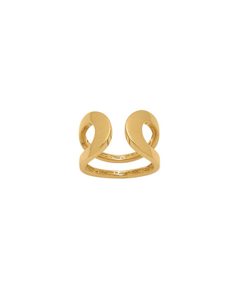 Bague bombée ouverte