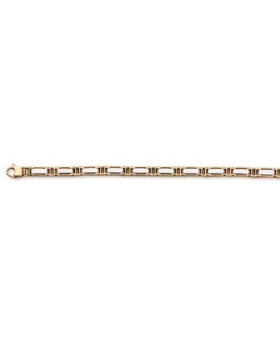 Bracelet Plaque 6 mm massif