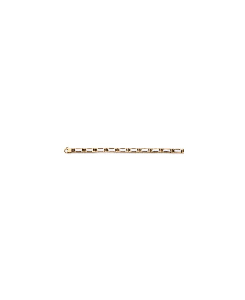 Bracelet Plaque 6 mm massif