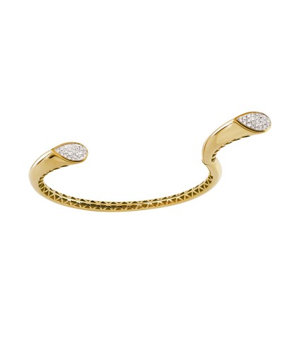 Bracelet Jonc ouvert diamants