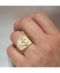 Chevalière Croix de Camargue